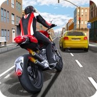 Download Race the Traffic Moto (MOD, money/fuel) 1.0.15 APK for android