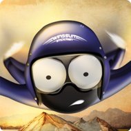 Скачать Wingsuit Stickman (MOD, разблокирован) 2.5 APK для Android