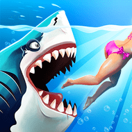 Скачать Hungry Shark World (MOD, Unlimited Money) 5.3.4 APK для Android