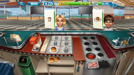 Cooking Fever (MOD, Unlimited Coins/Gems)