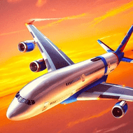 Unduh Flight Sim 2018 (mod, uang tanpa batas) 3.1.3 APK untuk Android