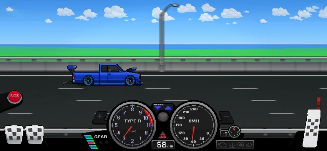 Pixel Car Racer (MOD, Unlimited Money)